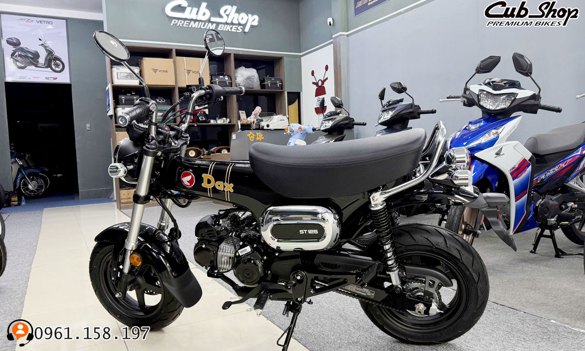 Honda Dax 125 2026 Original Màu Đen: Bản Lĩnh 